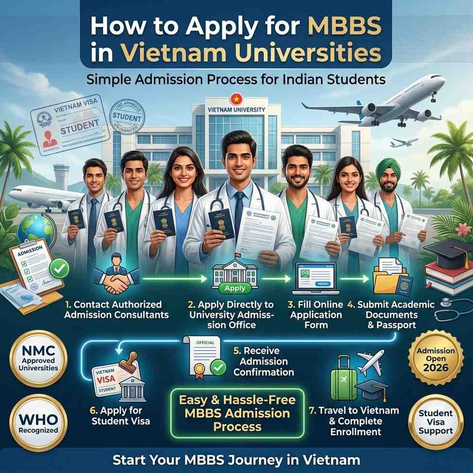 How to Apply in MBBS in Vietnam Universities Digi Schema