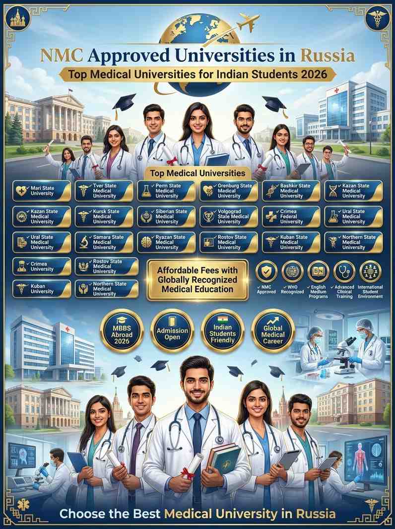 NMC Approved Universities in Russia Digi Schema