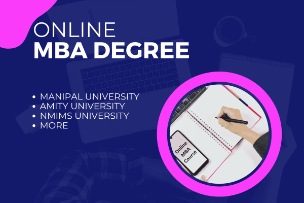 one of the students put headphone and laptop and attending online MBA class